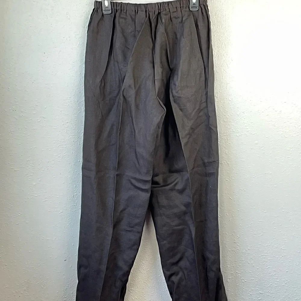 EUC Wear It Womens Brown Linen Pants Size 1 (Size S)